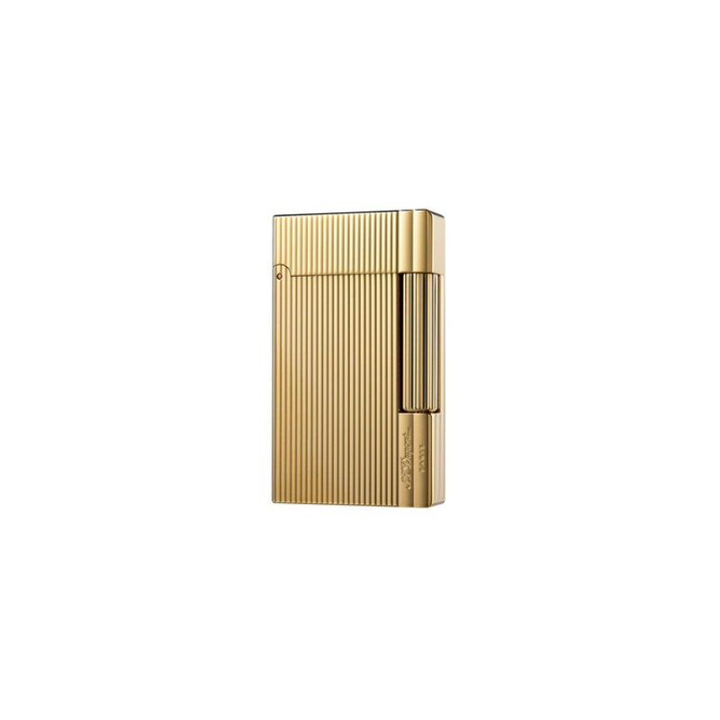 Sparkle with Elegance: S.T. Dupont Ligne 2 Gatsby Series Gold 2 Lighter -  Dupont Lighter