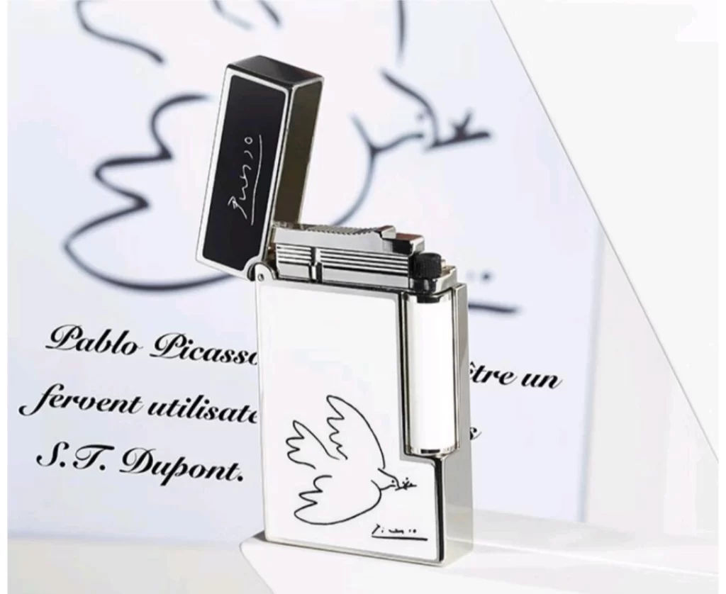 S.T. Dupont Ligne 2 Picasso With Peace Dove Limited Lighter detail 6