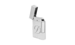 Experience Luxury_ S.T. Dupont Ligne 2 Platinum Finish With Cling Lighter open