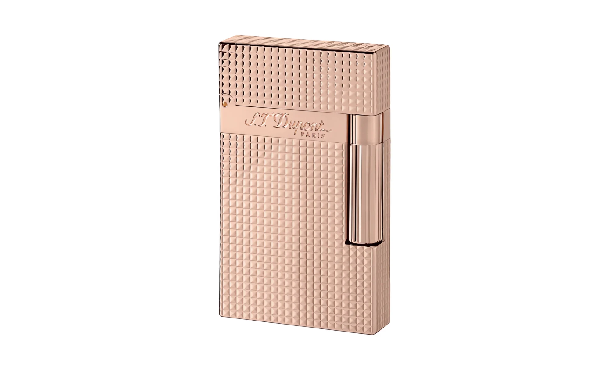 Experience Luxury_ S.T. Dupont Ligne 2 With Rose Gold Finish Lighter