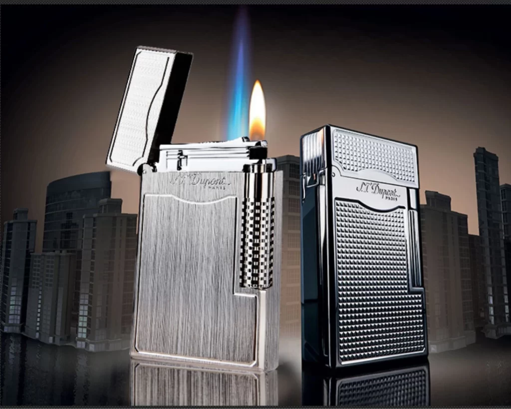 S.T. Dupont Le Grand Brushed and Palladium Lighter 5