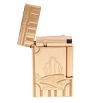 ST Dupont Art Deco Ligne 2 Textured Gold Finish Limited Edition Lighter 1