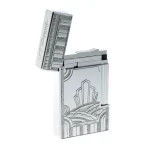 ST Dupont Art Deco Ligne 2 Textured Palladium Finish Limited Edition Lighter 1