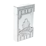 ST Dupont Art Deco Ligne 2 Textured Palladium Finish Limited Edition Lighter 3