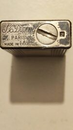 Antique Used S.T. Dupont Ligne 2 Windsor Silver Lighter B4356
