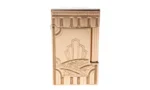 S.T. Dupont Art Deco Ligne 2 Textured Gold Finish Limited Edition Lighter