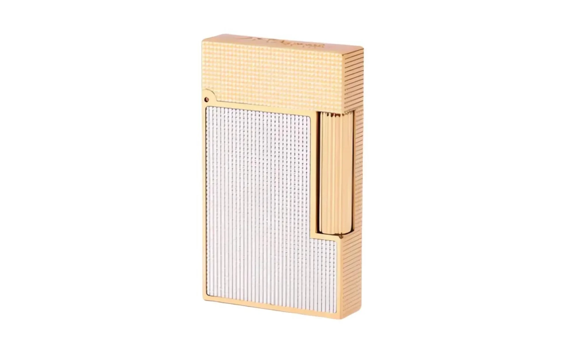 S.T. Dupont Ligne 2 Cling With Gold Finish Lighter