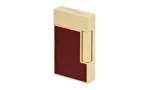 S.T. Dupont Ligne 2 Electric Ruby Lacquer Guilloche Lighter side