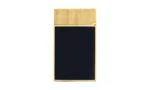 S.T. Dupont Ligne 2 Microdiamond Head Yellow Gold And Matt Navy Blue Lacquer Lighter back