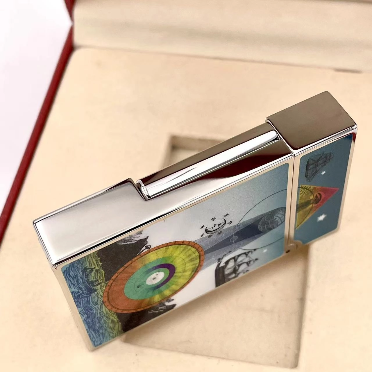 S.T. Dupont Ligne 2 With The Row Eye Limited Edition Lighter detail 8