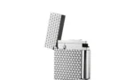 S.T. Dupont Ligne 2 Fire Head Silver Limited lighter open